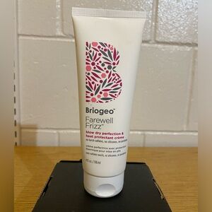 Briogeo hair care Farewell Frizz blow dry heat protection leave-in cream